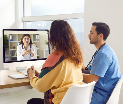 Consulta online asistida