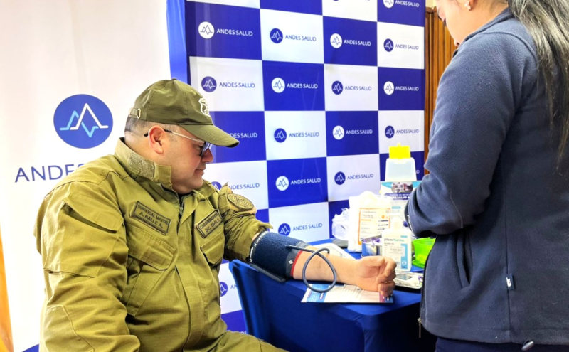 Operativo de exámenes preventivos para funcionarios de la Primera Comisaria de Ancud